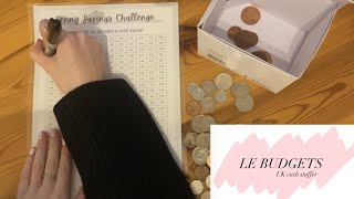 Start the Penny Savings Challenge with me! Budgeting 2022 ✨
