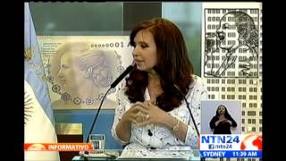 Cristina Fernández califica de mentirosos a los medios de comunicación al reaparecer en acto oficial