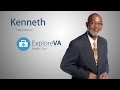 Kenneth overcame homelessness with VA help.