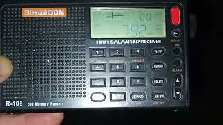 MW 792 khz AM radio dx UK