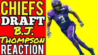 Kansas City Chiefs Draft B.J. Thompson DE SFA NFL Draft Chiefs News Today