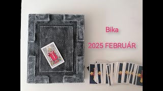 Bika 2025 február - Általános Tarot kártyavetés