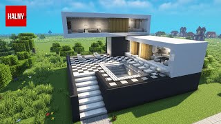 Modern house - Minecraft tutorial