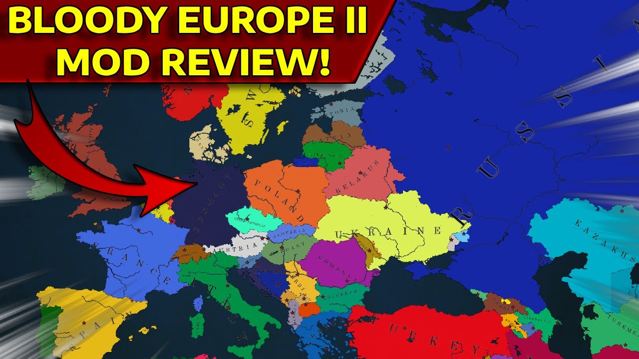 Age Of History 2 Bloody Europe Ii Mod Review Youtube