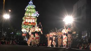 手踊り披露　庄内おばこ華の会（据え置きビデオ）　宵祭り　酒田まつり2019　00030