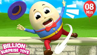 Humpty Dumpty Song - BillionSurpriseToys Nursery Rhymes, Kids Songs