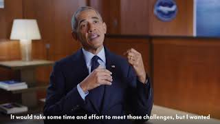 Inaugural Reflection Series: President Barack Obama