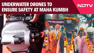 Maha Kumbh 2024 | Underwater Drones To Be Used At Maha Kumbh To Ensure Pilgrim Safety