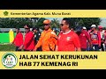 Jalan Sehat Kerukunan Hari Amal Bhakti (HAB)  ke 77 Kementerian Agama Kab. Muna Barat