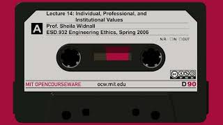 14: Individual, Professional, and Institutional Values