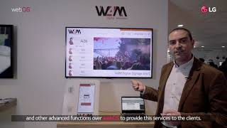 LG webOS Partners' Solution at ISE 2018_W4M