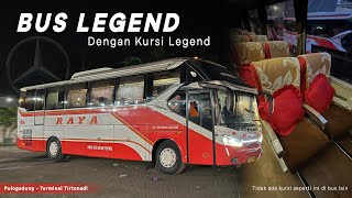 KURSI BUS INI BUKAN SEMBARANG KURSI 🤩 | Trip Report Bus PO Raya Executive 28 Jakarta - Solo