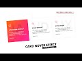 CSS Responsive Card Hover Effects | Gradient Cards Hover Effect | Html & CSS | 2021
