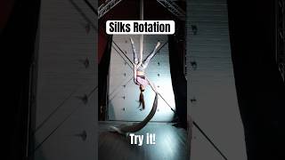 Aerial Silks Rotation Slow-Motion Tutorial, Featuring Dana Litvak