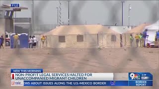 Non-profit services halted for migrant children