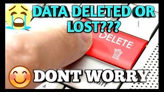 How to Recover Deleted Lost Files from Storage Devices | Pen-drive, MicroSD Card etc