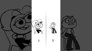 Bad Boy King 😜 A vs B (Animation Meme) #shorts