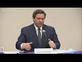 Gov. DeSantis gives update on COVID-19