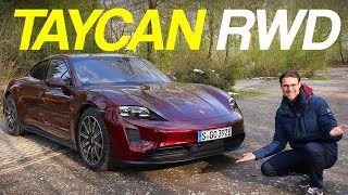 Porsche Taycan RWD FULL REVIEW - less or more fun with the new base model?