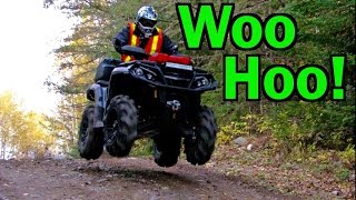 Exploring Old Gold Mines With Lappeman On The ATV's - Oct.10, 2015