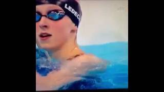 Katie Ledecky beating her own world record just a few seconds !!! । 800 freestyle ।