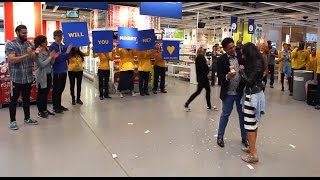 Perfect Proposal Flash Mob in IKEA!