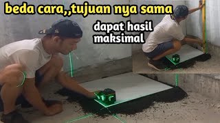 tutorial on how to install beautiful boarding house floor tiles❤️❤️❤️