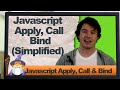 Javascript apply, call & bind (Simplified in 2020)