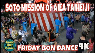 Soto Mission of Aiea Temple Taiheiji Friday Bon Dance August 11, 2023 Hawaii Japanese Okinawan