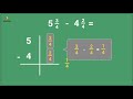 Subtracting Mixed Numbers (Same Denominator, No Regrouping)