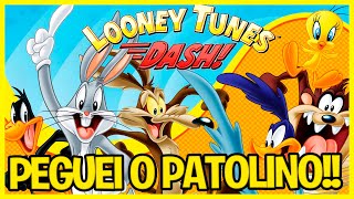 CORRENDO COM O PATOLINO E FAZENDO TRAVESSURAS !!! - LOONEY TUNES DASH #2