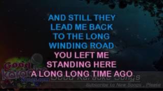 The Long and Winding Road - The Beatles(Lyrics karaoke)