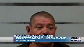 Man indicted for south Lubbock stabbing