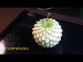 Apple Carving Tutorial For Beginners - Art In Apple Carving