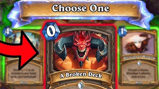 I Discovered An Entire Hearthstone Deck