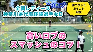 【e-tennis】ひとり言ー遠藤修ー 「勝てちゃうぞ！ダブルス」高いロブのスマッシュのコツ！