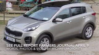 Taking the Kia Sportage for a test drive
