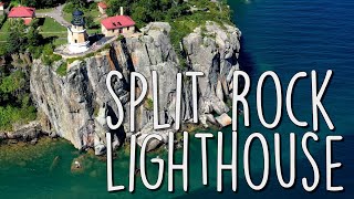 Split Rock Lighthouse State Park Two Harbors Minnesota DJI Mavic 2 Pro Drone Bing Err 4k