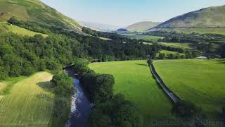 Tebay, Bretherdale Head \u0026 River Lune Featuring Simon \u0026 Garfunkel, July 2023