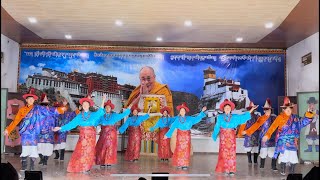 Dalai Lama College Fund Raise Concert At Mundgod Doeguling #mundgod #concert #culturaldance