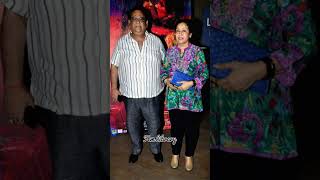 Satish Kaushik With His Wife Sashi Kaushik ♥️ Adorable couple #satishkaushik #kaushik #shorts