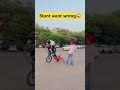 new cycle stunt viral short. sukhbhanguz youtubeshorts