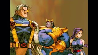 Marvel vs Capcom 2: Cable, Thanos, Psylocke Arcade playthrough