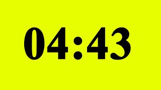 4 Minute 43 Second Timer