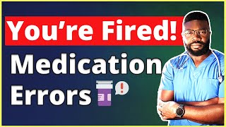 Can You Get Fired For A Medication Error Tip Tricks To Prevent Medication Errors