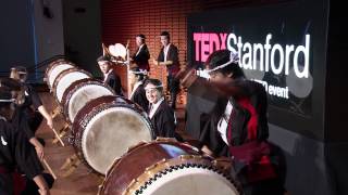 Drumming across nations: Taiko Drummers at TEDxStanford