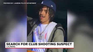 Police searching for shooting suspect in Laurens