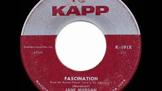 1957 HITS ARCHIVE: Fascination - Jane Morgan (hit single version)