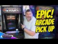 EPIC Arcade Pickup! Tron Is My First Real Arcade Cabinet!