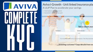 How To Do And Complete Aviva KYC (2025) Full Guide